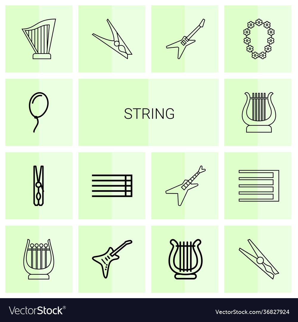 14 string icons