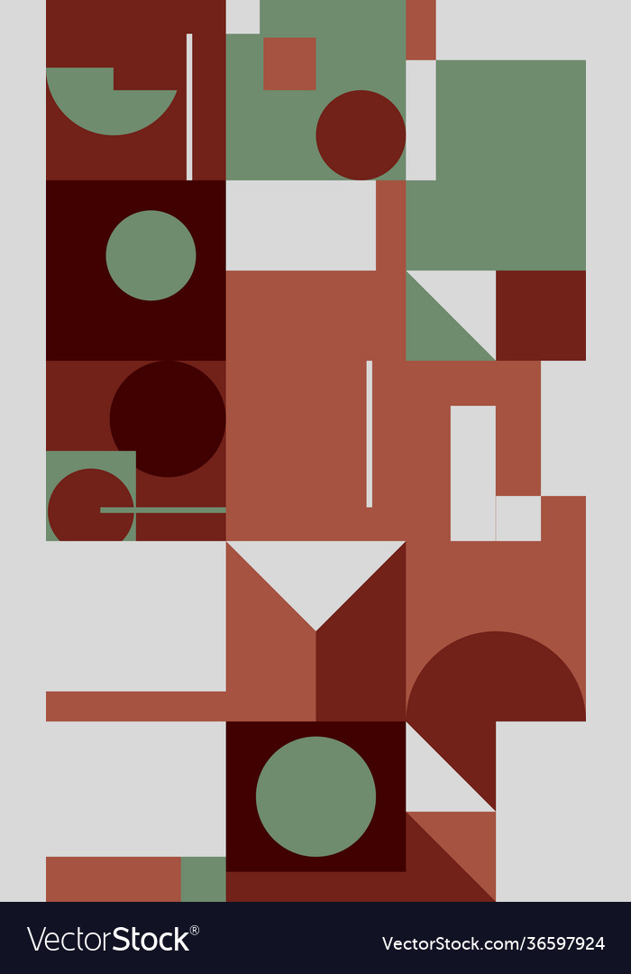 Deconstructed abstract pattern design Vector Image Deconstructed abstract pattern design