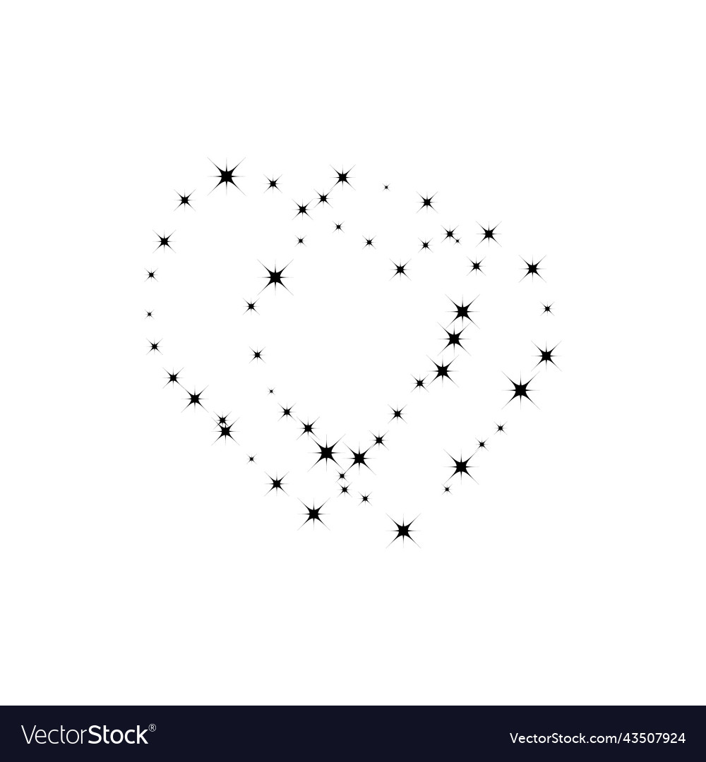 Feuerwerk Stern zufällige Flussquelle in der Form vector image Feuerwerk Stern zufällige Flussquelle in der Form