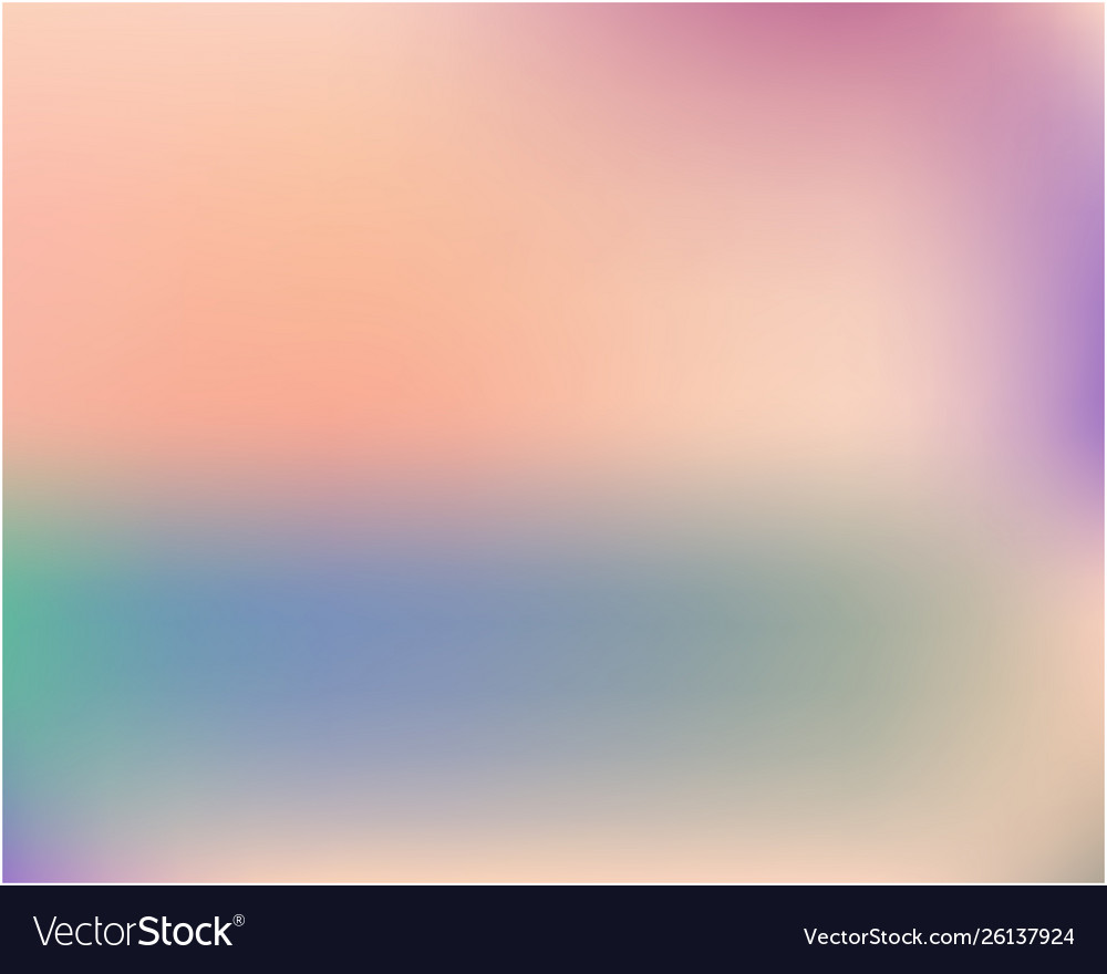 Gradient mesh painted in different colors