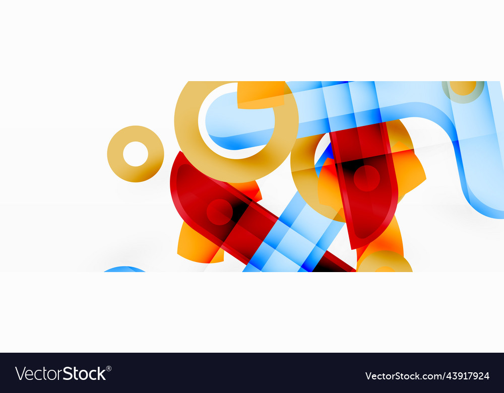 Minimalist geometric abstract background lines Vector Image