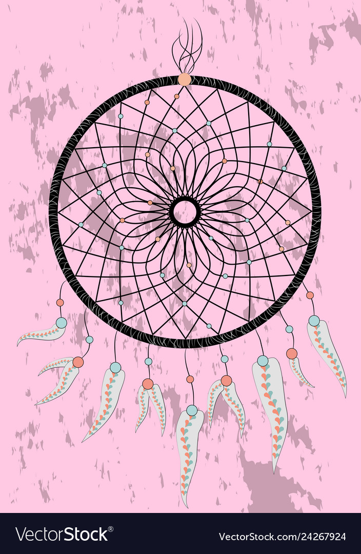 Native american indian dream catcher traditional