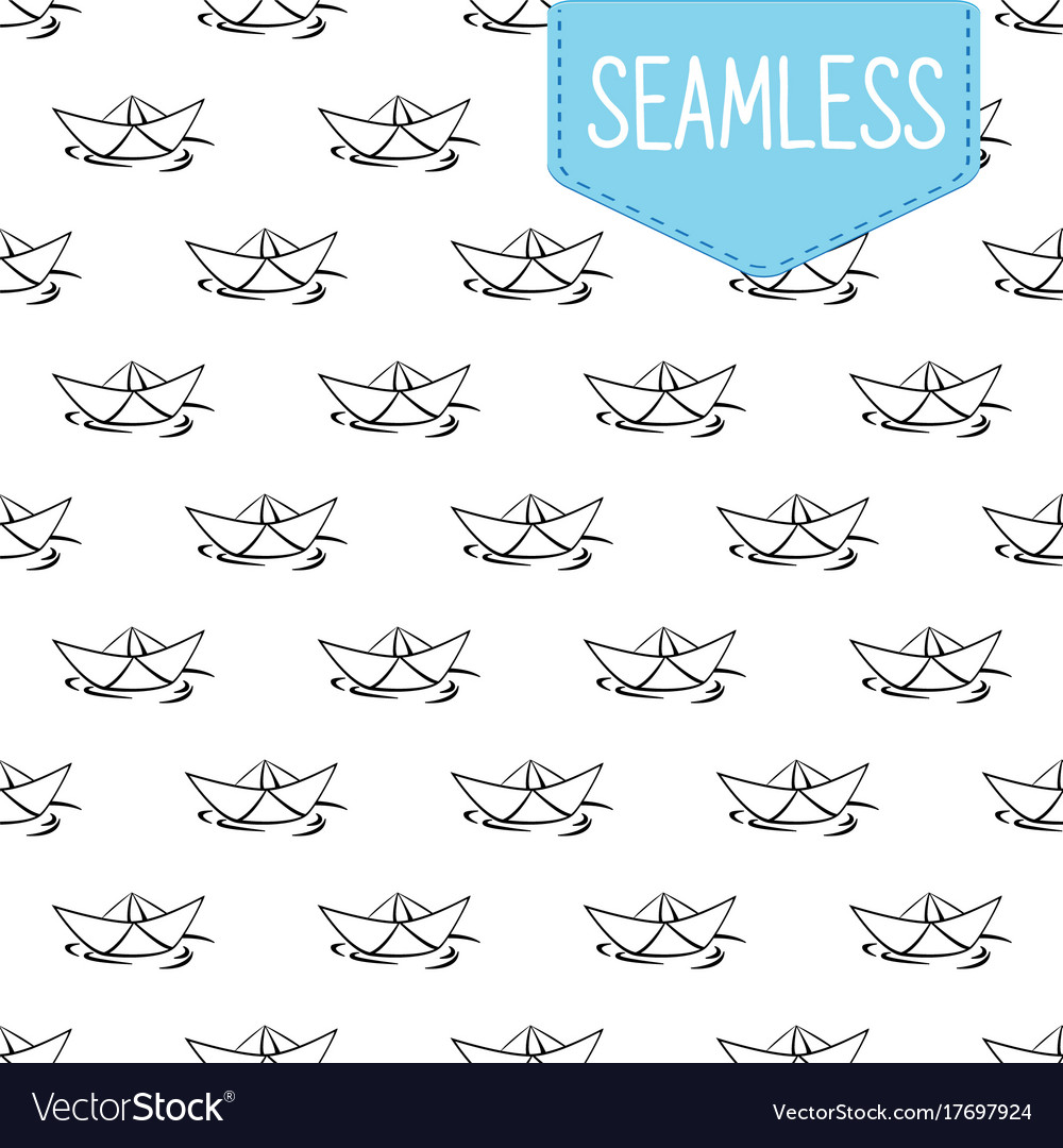 Seamless pattern of paper