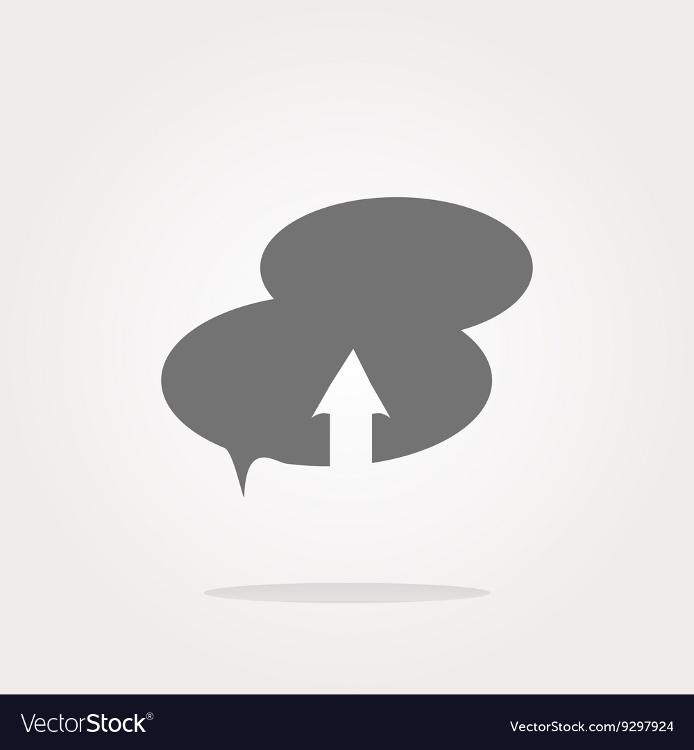 Upload from cloud icon button load