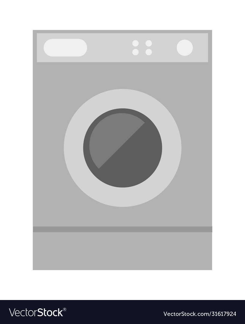 Washing machine home and kitchen appliances Vector Image