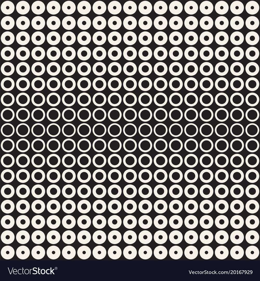 Halftone circles seamless pattern abstract