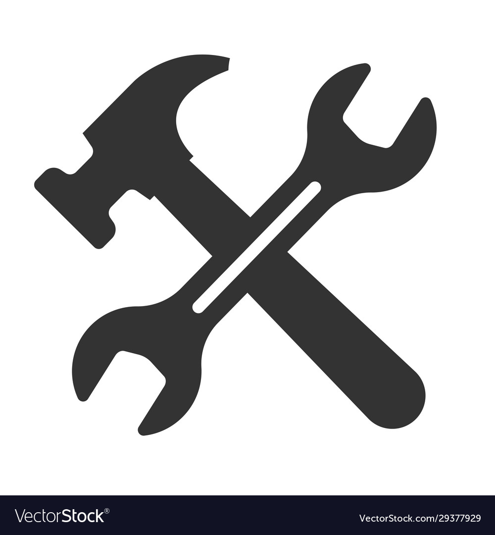 Hummer icon conception with spanner tools