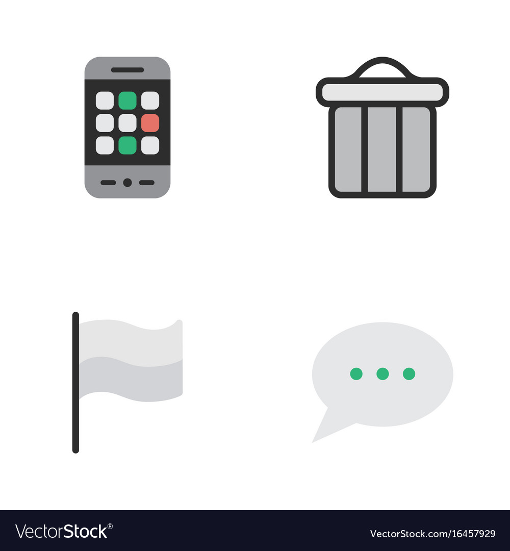 Set of simple ui icons