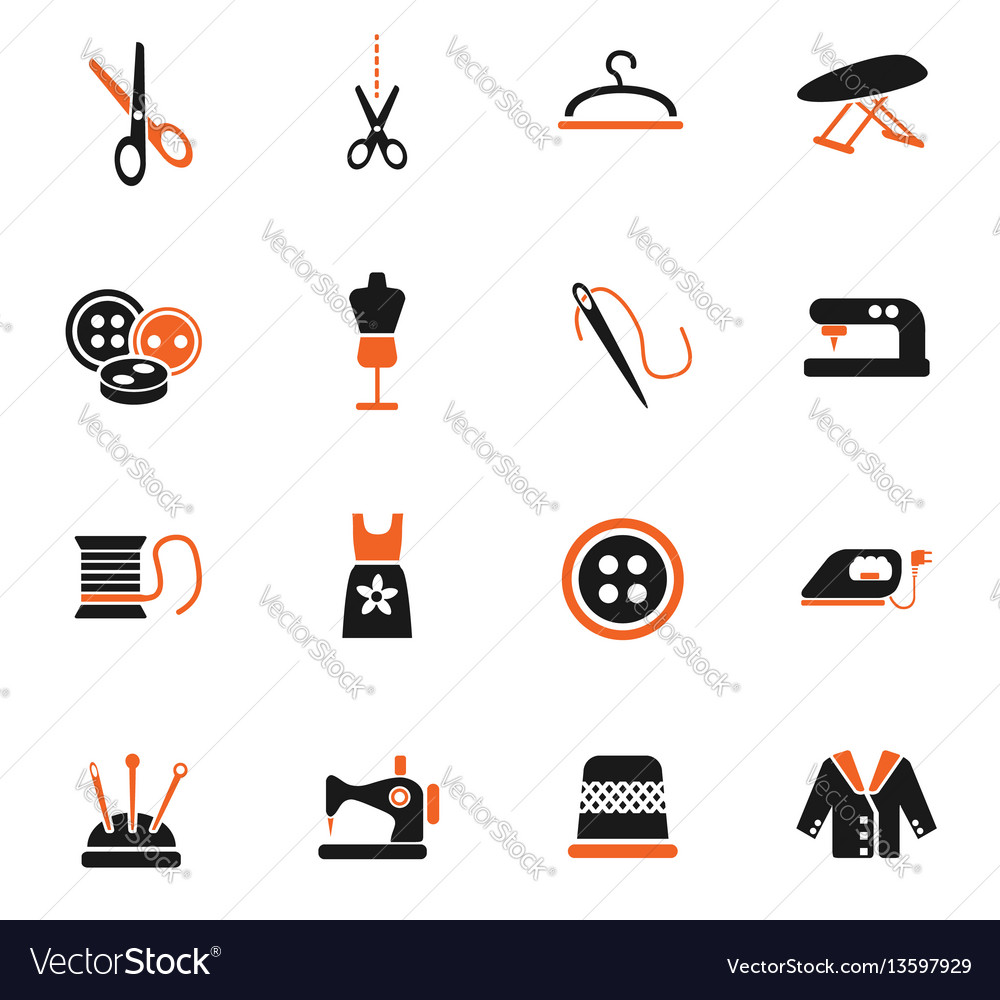 Tailoring icon set