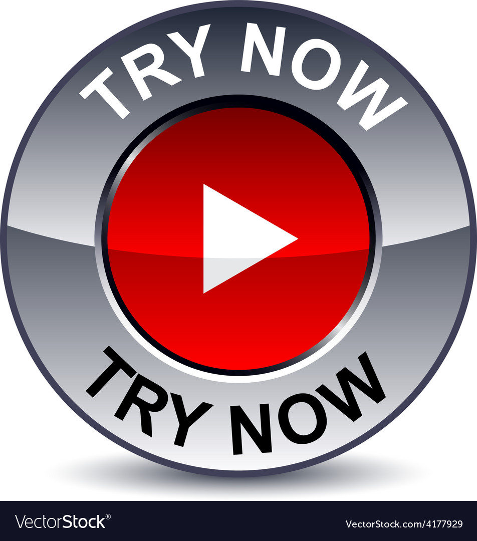 Try now round button