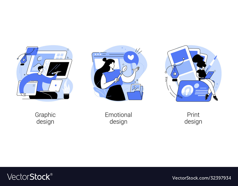 Design services abstract concept Vector Image Design services abstract concept