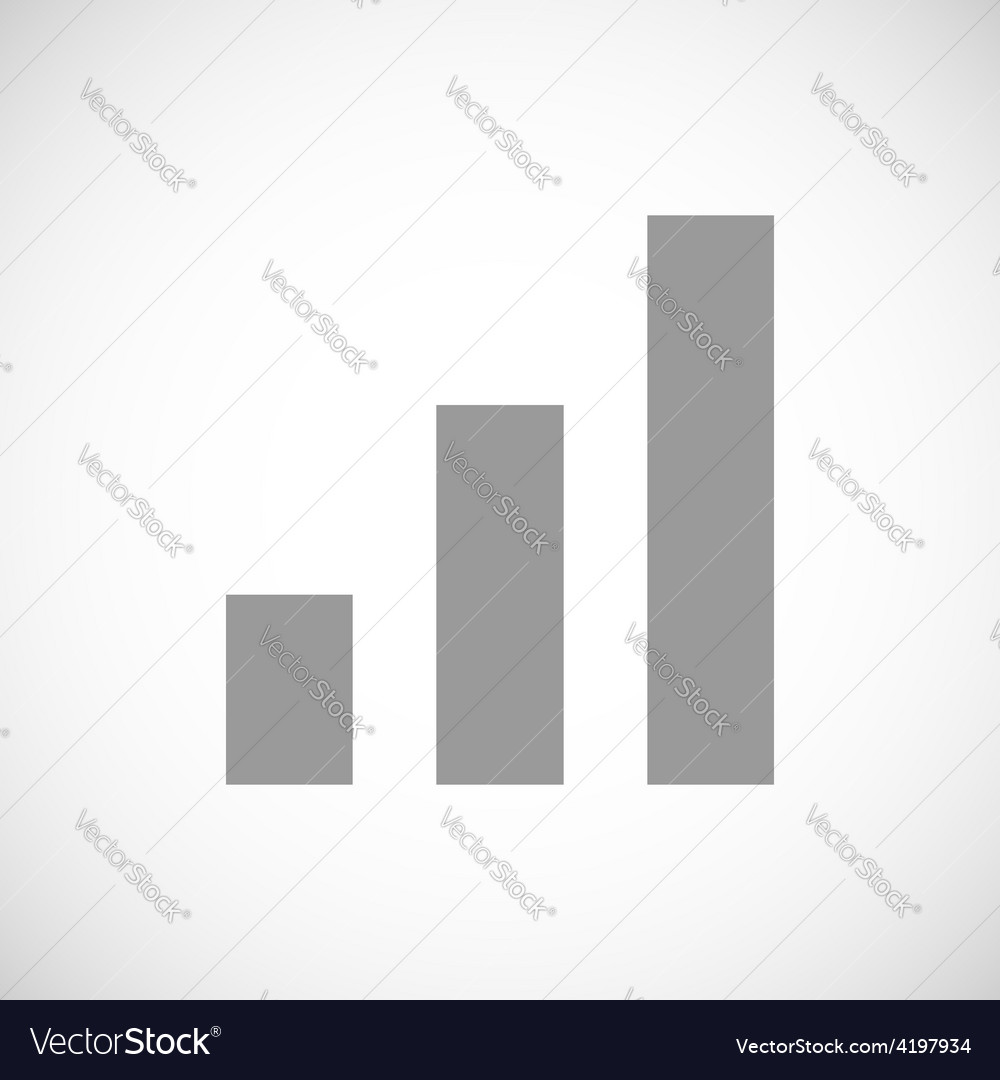 Graph black icon Royalty Free Vector Image - VectorStock