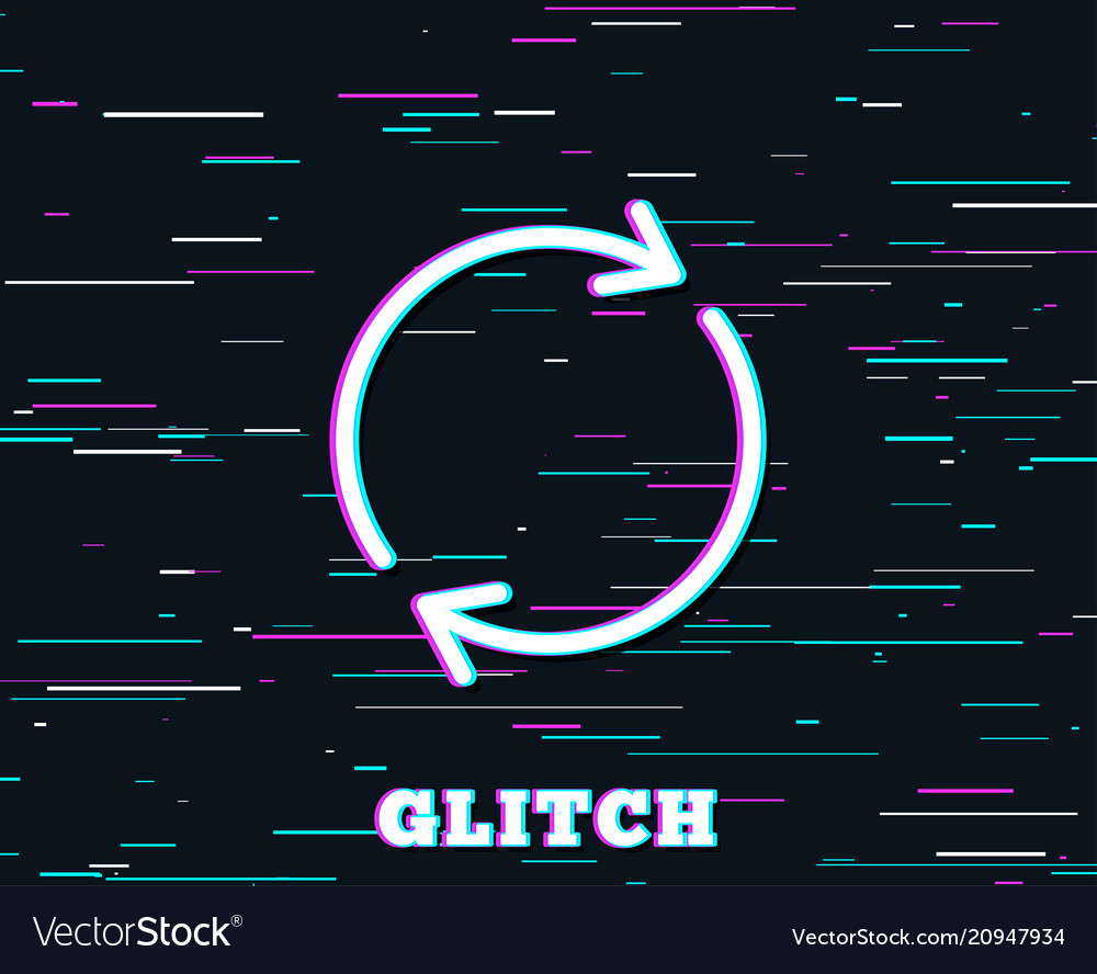 Refresh line icon rotation arrow sign