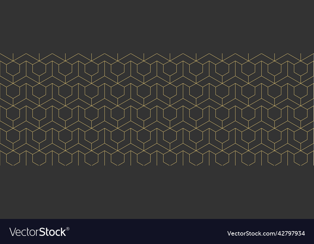 Seamless pattern of randomly connected lines Vector Image