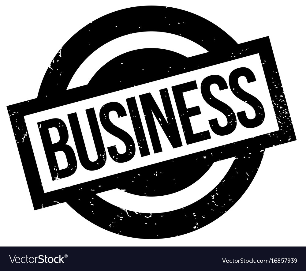 Business rubber stamp