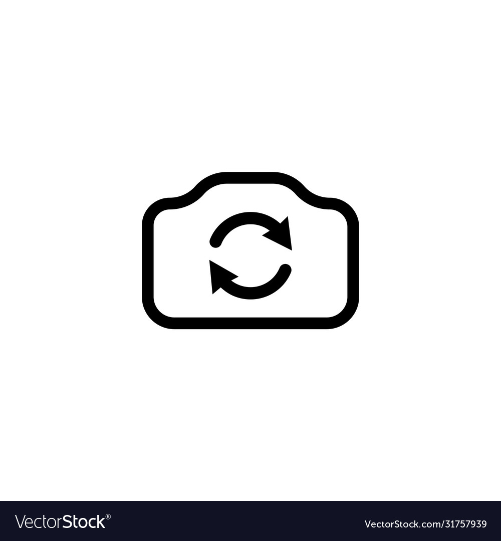 Front to Back Camera Switch Icon
