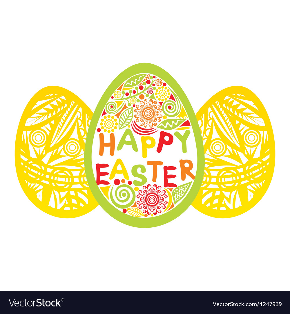 Happy easter card