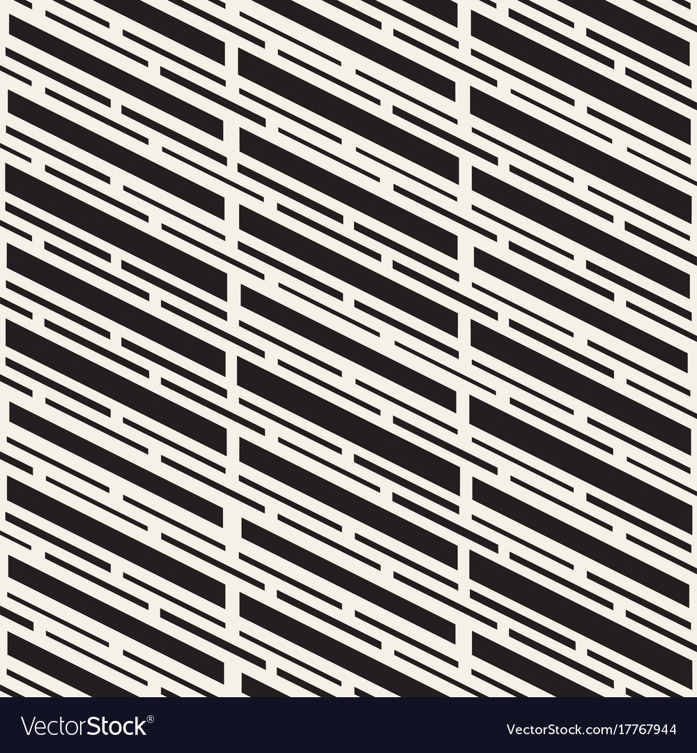 Black and white irregular dashed lines pattern