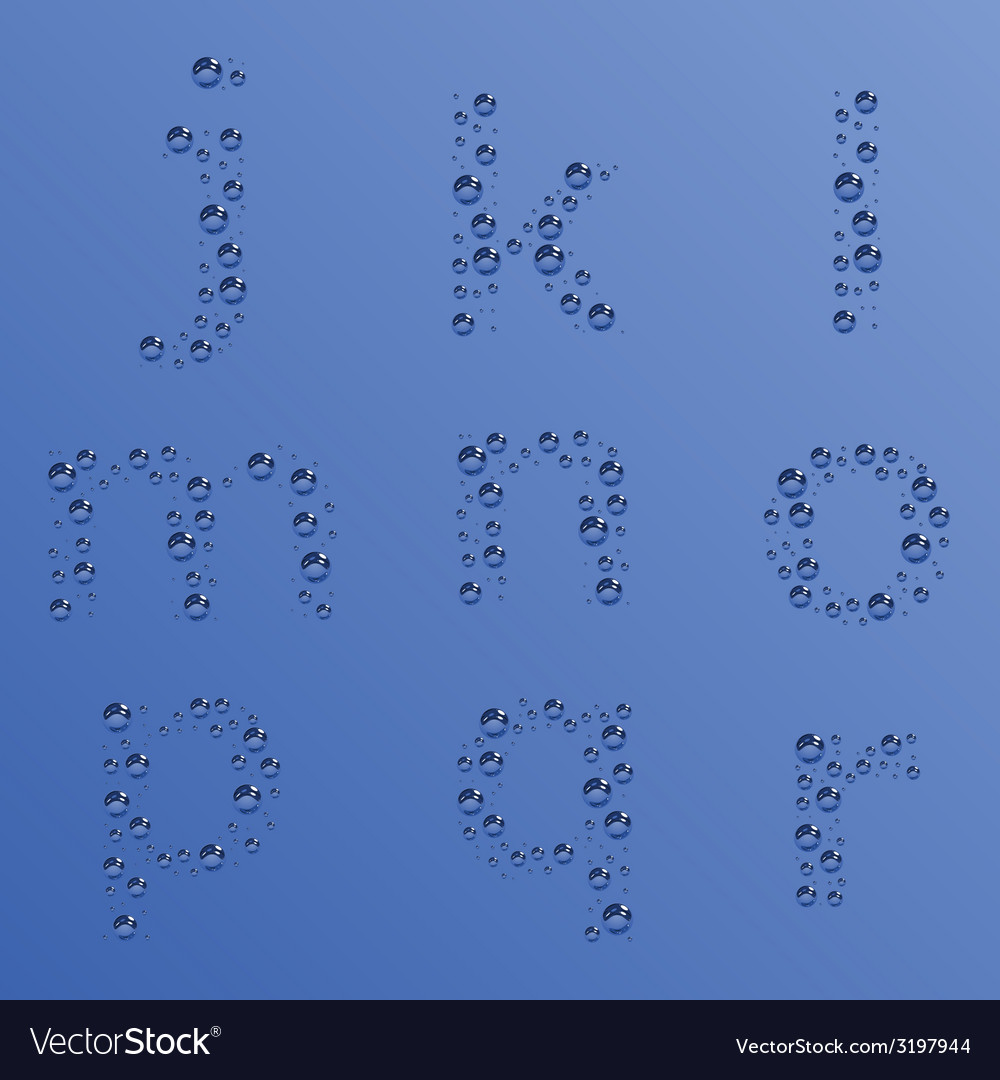 Bubble alphabet - part 2