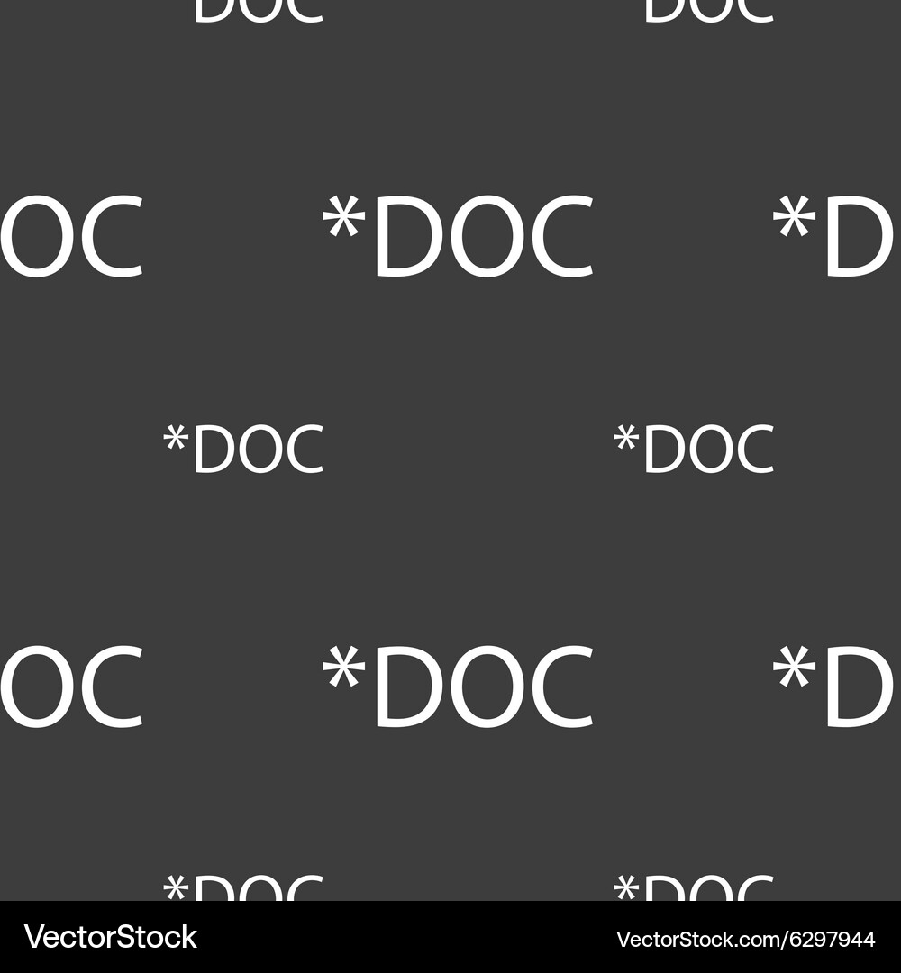 File document icon download doc button doc Vector Image