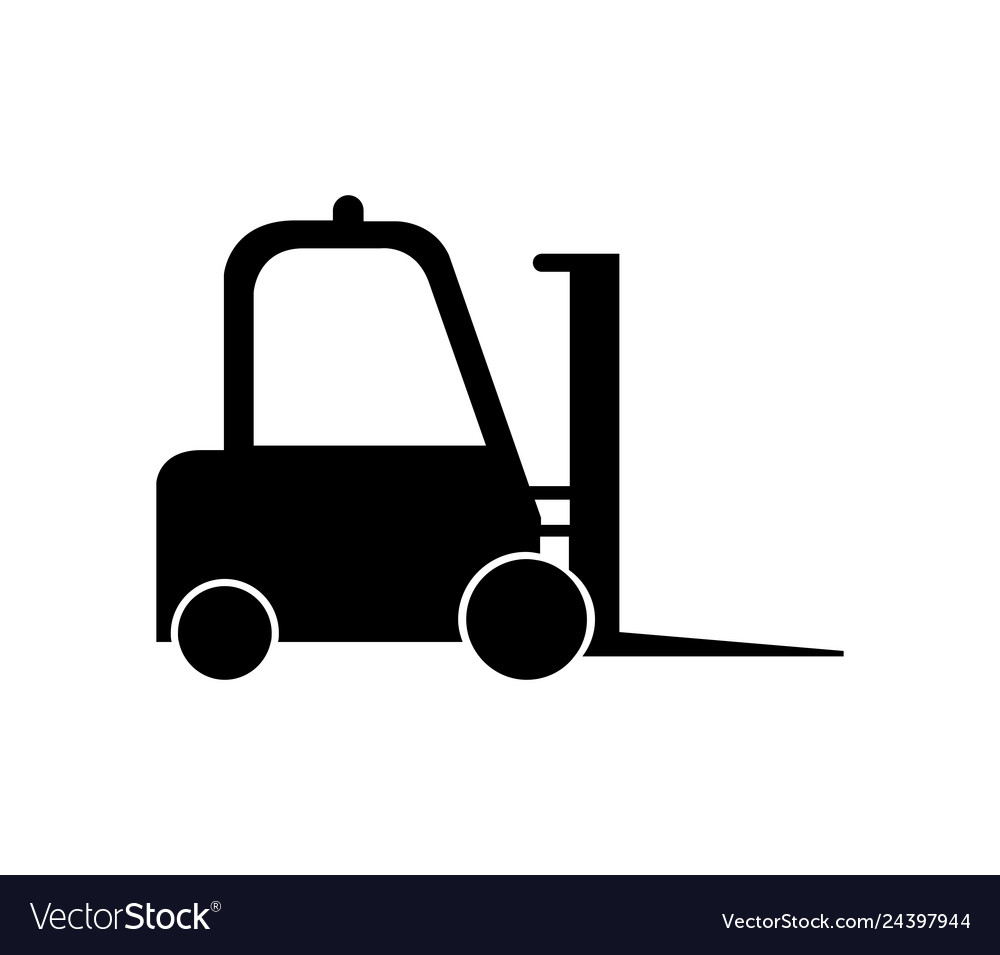 Forklift icon Royalty Free Vector Image - VectorStock