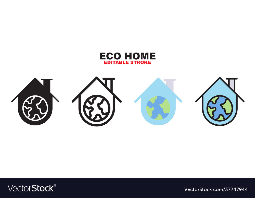 Tag icon set with different styles vector image Tag icon set with different styles