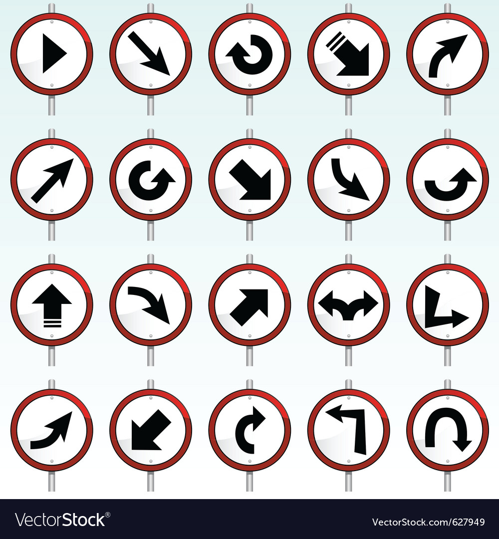 direction-signs-royalty-free-vector-image-vectorstock