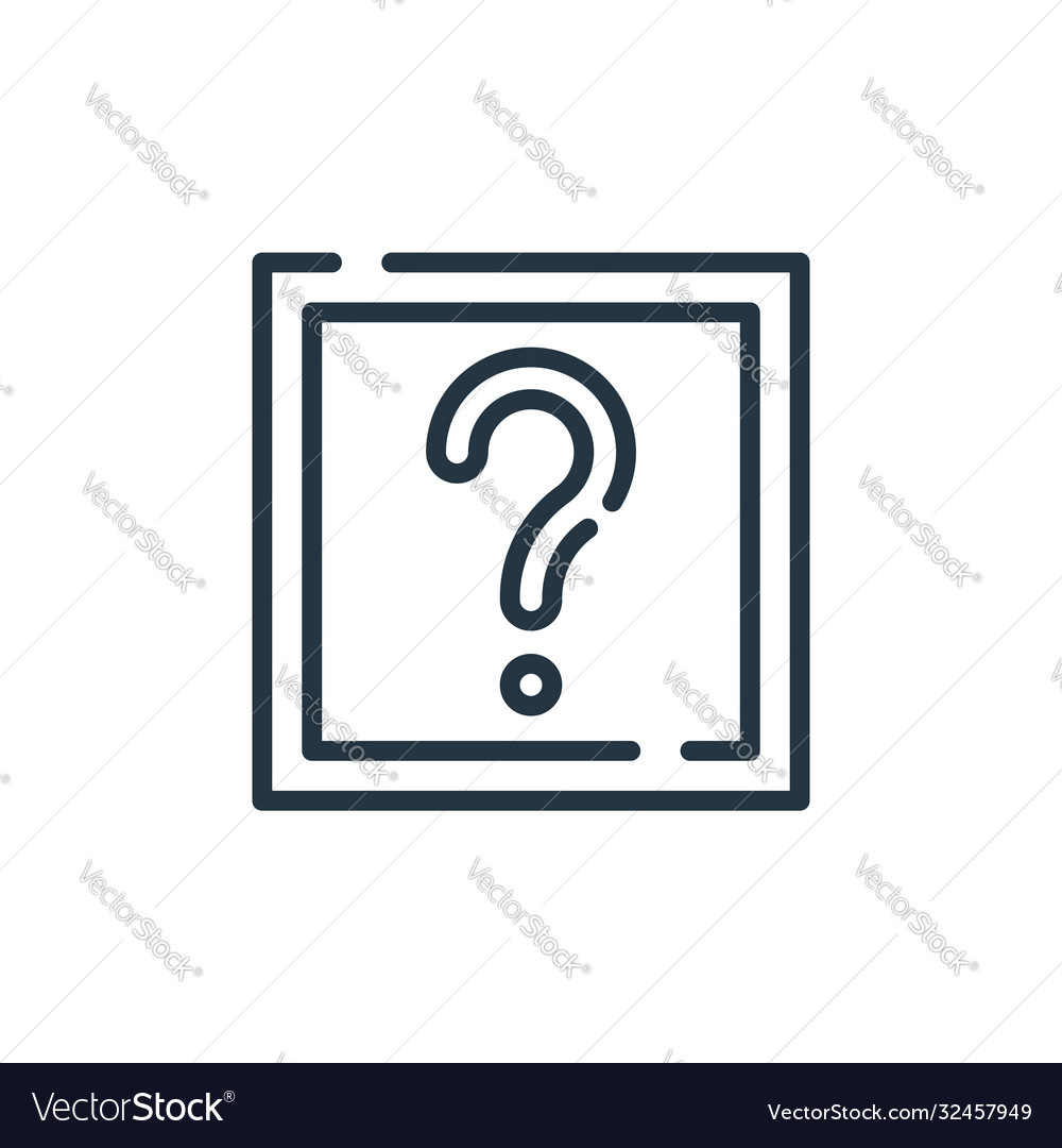 Help Icon - Editable Stroke