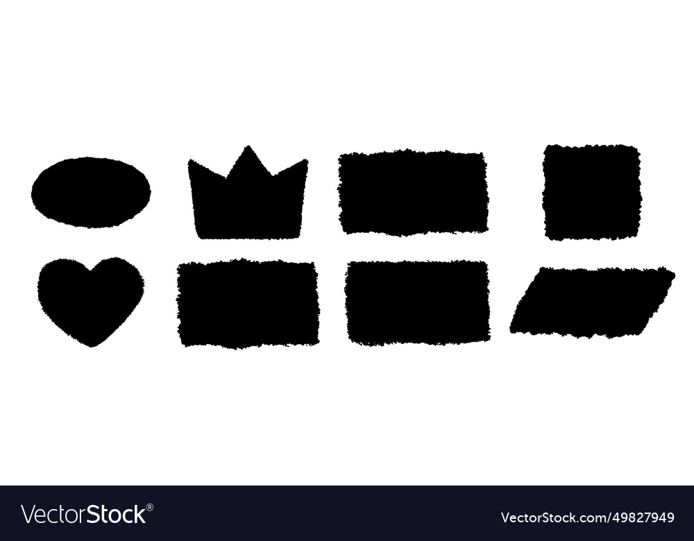 Jagged Crown & Heart Shape