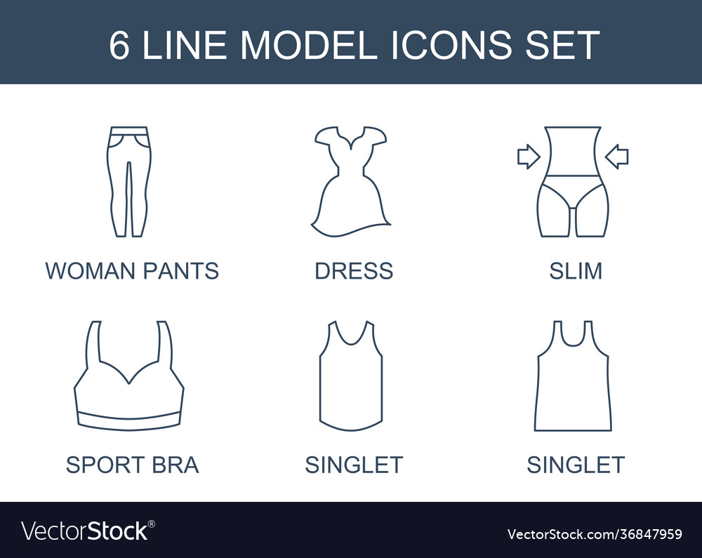 6 model icons