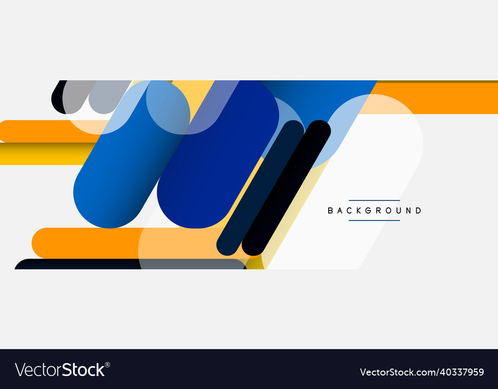Abstract background round shapes lines Vector Image Abstract background round shapes lines