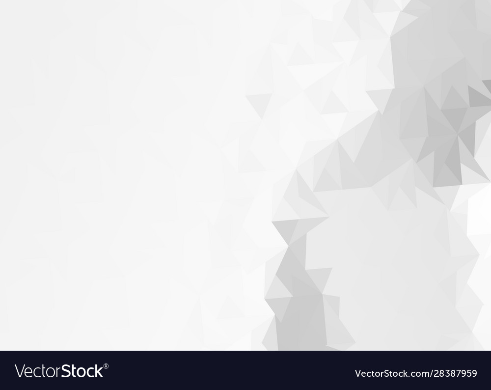 Abstract light-gray background with triangles vector image Abstract light-gray background with triangles