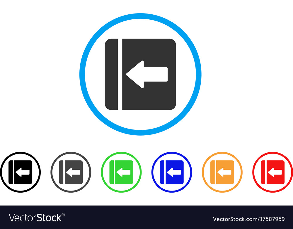 hide-menu-left-rounded-icon-royalty-free-vector-image