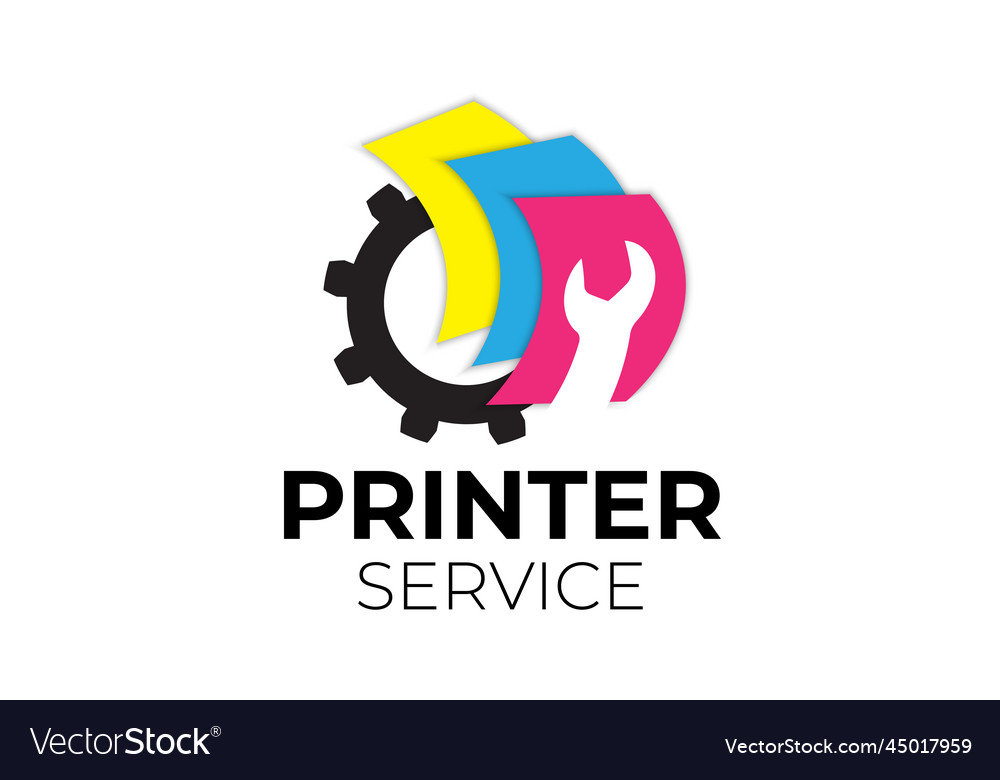 printer-service-logo-design-royalty-free-vector-image