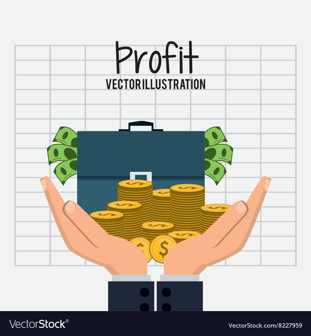 Profit icon design