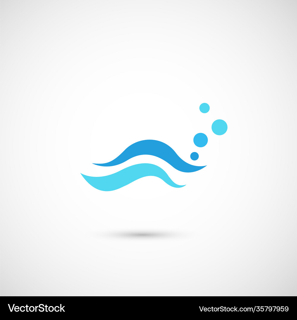 Water splash Royalty Free Vector Image - VectorStock