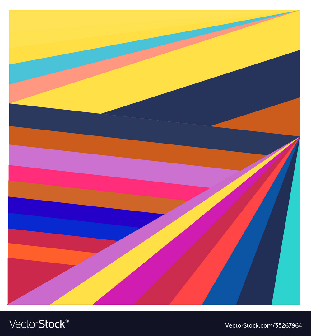 Colorful geometric and curve background pattern Vector Image Colorful geometric and curve background pattern