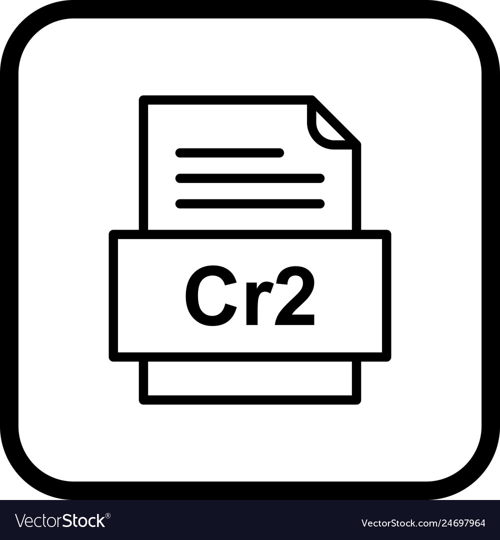 Cr2 file document icon