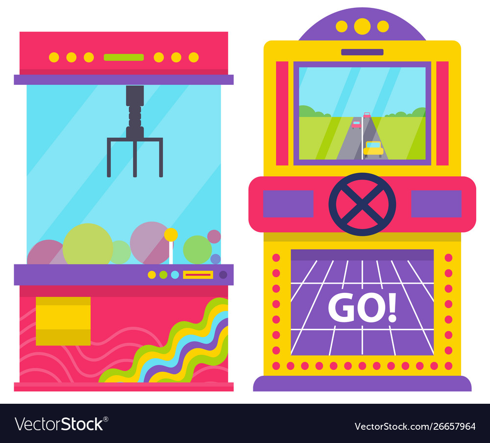 Robotic Claw & Game Machine Set