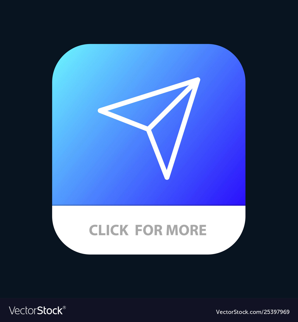 Pfeil Zeiger nach oben nächste mobile App-Taste android