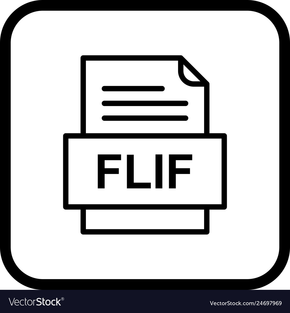 Flif file document icon