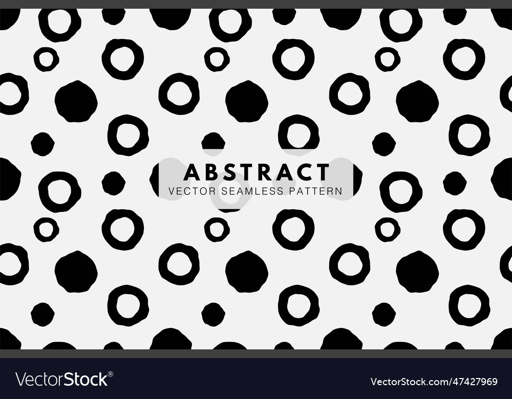 Geometric circles abstract pattern