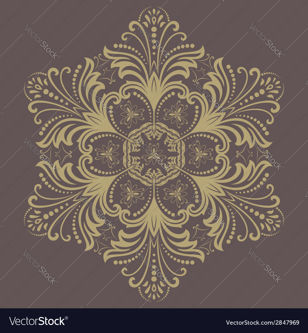 Orient seamless pattern abstract background