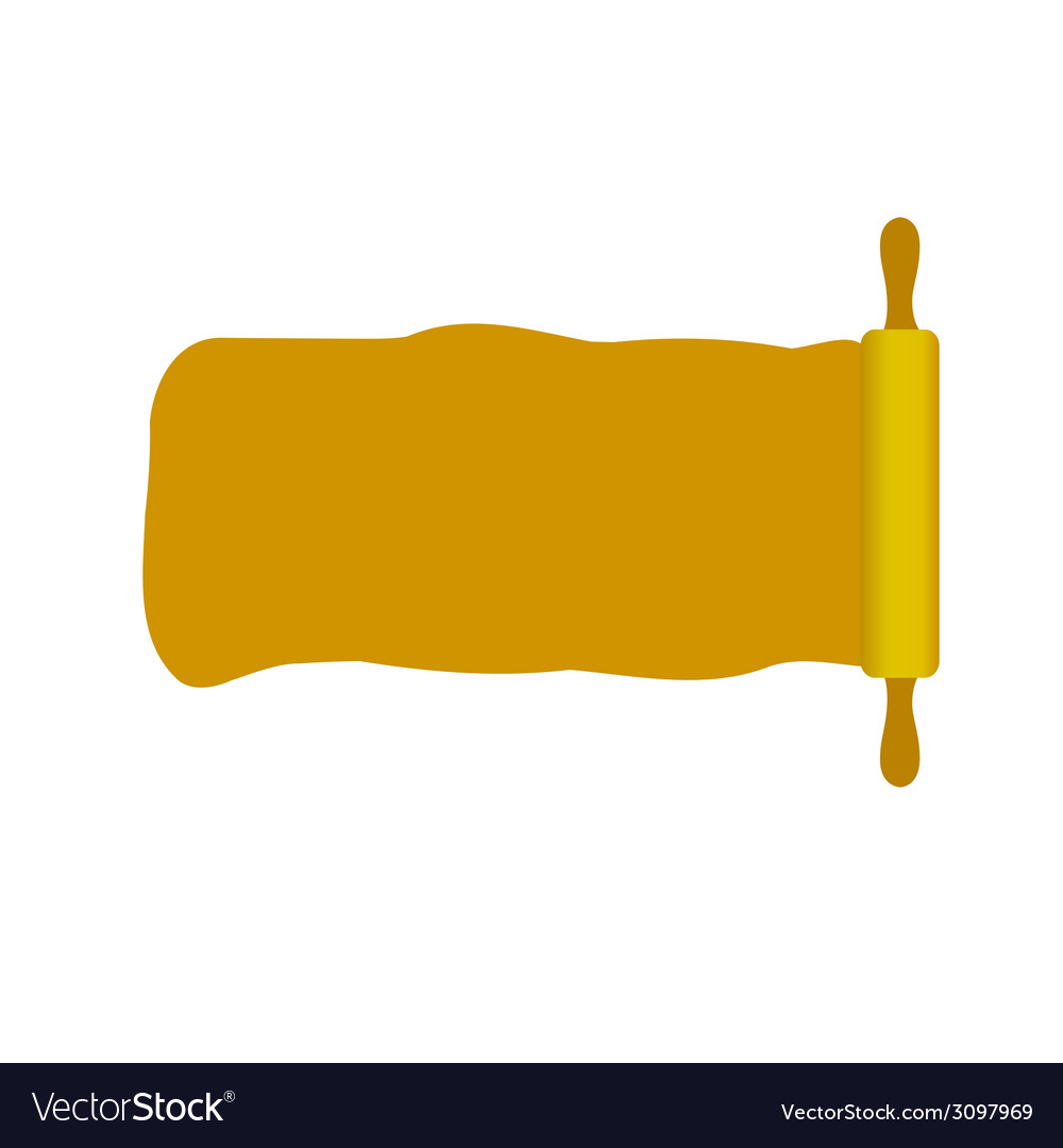 Rolling pin with space for message