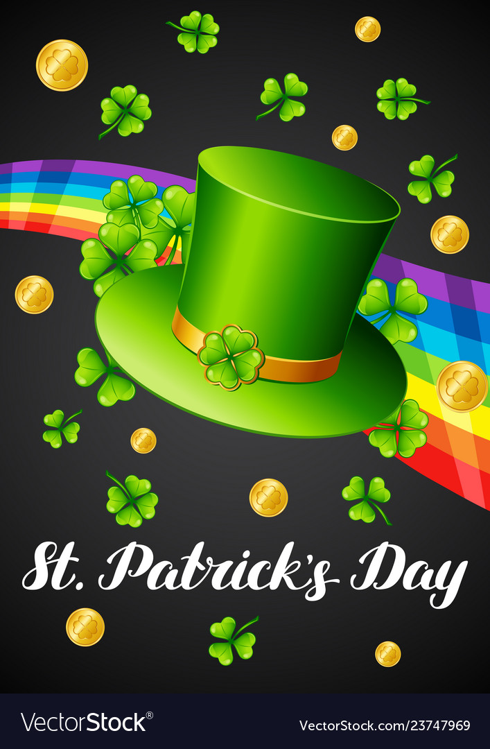 Saint patricks day greeting card