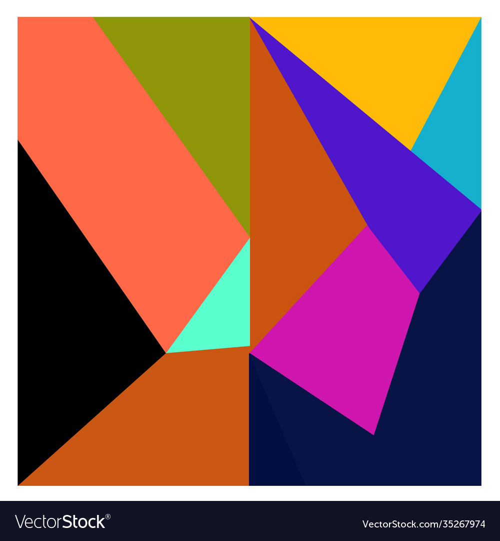 Colorful geometric and curve background pattern Vector Image Colorful geometric and curve background pattern