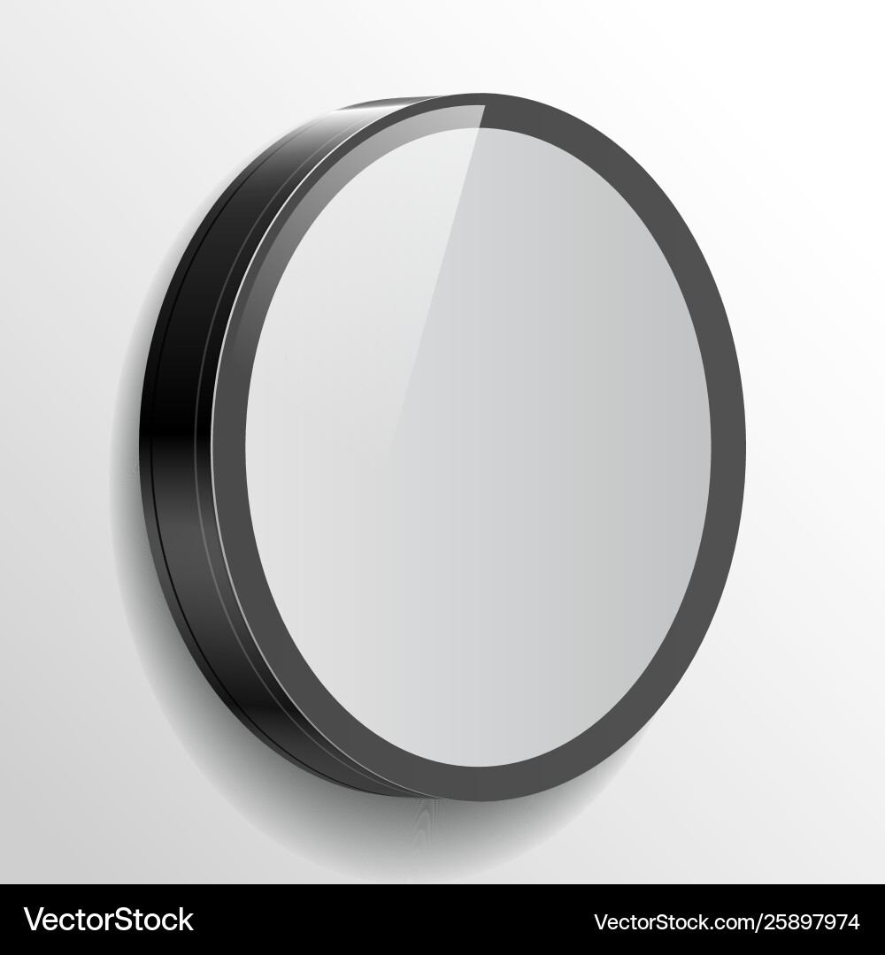 Realistic light box template Royalty Free Vector Image