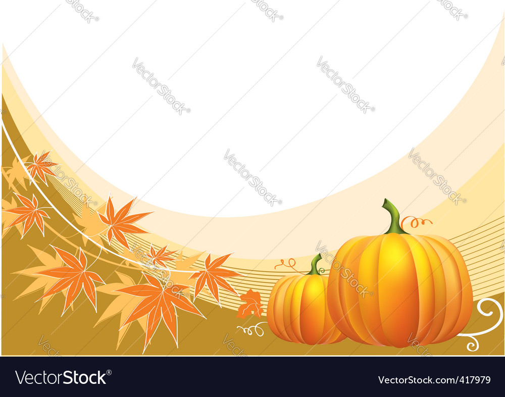 Thanksgiving border Royalty Free Vector Image - VectorStock