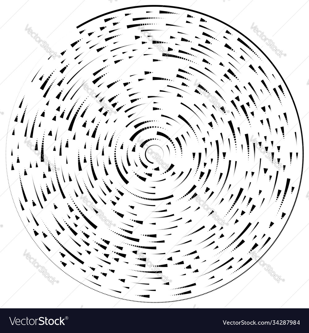 Radial radiating lines abstract burst element vector image Radial radiating lines abstract burst element
