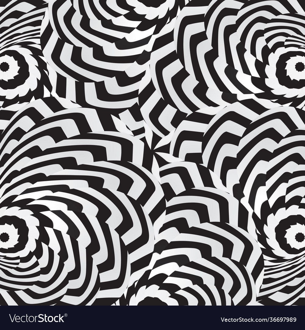 Abstract spiral paint background with stripes vector image Abstract spiral paint background with stripes